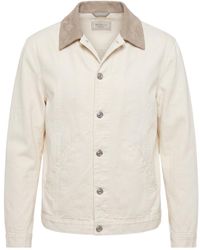 Brunello Cucinelli - Collared Long-Sleeved Casual Jacket - Lyst