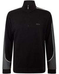 BOSS - Tracksuit Quarter Jacket - Lyst