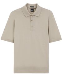 BOSS - Buttoned Polo Shirt - Lyst