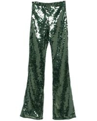 Oséree - Sequined Details Casual Pants - Lyst
