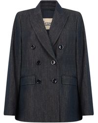 Herno - Double-Breasted Blazer - Lyst