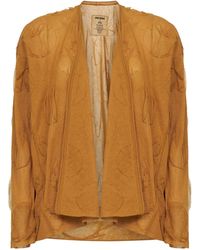 Uma Wang - Long-Sleeved Knitted Cardigan - Lyst
