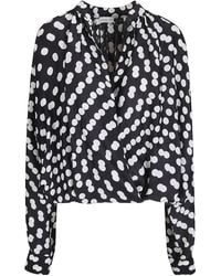 Dries Van Noten - Polka Dot Printed Blouse - Lyst