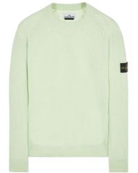 Stone Island - Compass-Logo Cotton-Blend Jumper - Lyst