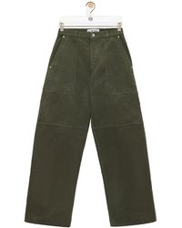 Loewe - Straight-Leg Cargo Pants - Lyst