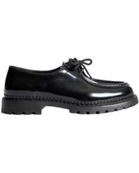 Saint Laurent - Malo Slip-On Lace-Up Shoes - Lyst