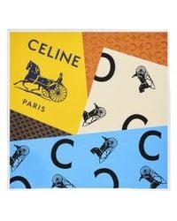 Celine - Patched C Calèche Foulard, 90 - Lyst