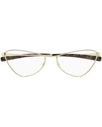 Saint Laurent - Eyewear Cat-Eye Frame Glasses - Lyst