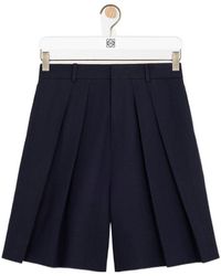 Loewe - Belt Loop Shorts - Lyst