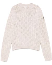Moncler - Neutrals Knitwear - Lyst