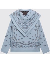 Alanui - Bandana-Jacquard High Neck Jumper - Lyst