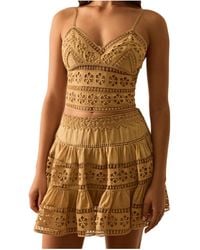 Charo Ruiz - Melie Guipure-Lace Cropped Top - Lyst