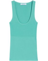 Max Mara - Mxmghiro Ribbed Tank Top - Lyst