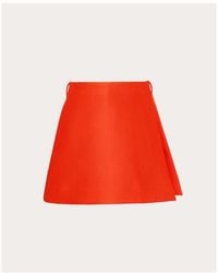 Valentino - Stretch Crepe Haute Custom Skirt - Lyst