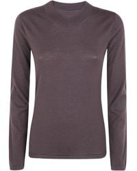 D.exterior - Ribbed Crew-Neck Knit Top - Lyst