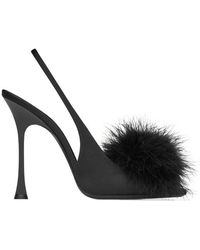 Saint Laurent - Paradis Sandals - Lyst