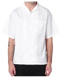 Prada - Short-Sleeved Button-Up Shirt - Lyst