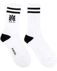 Amiri - Ma Core Logo Socks - Lyst