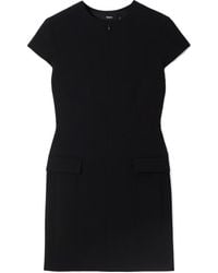 Theory - Short-Sleeved Mini Dress - Lyst