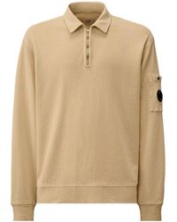 C.P. Company - Lens Half Zip Sweatshirt - Lyst