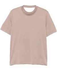 Brunello Cucinelli - Crew-Neck Short-Sleeve T-Shirt - Lyst