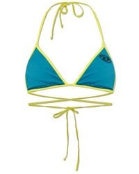 DIESEL - Trisha-D-Pop Halterneck Bikini Top - Lyst