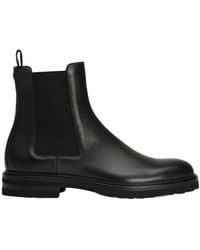 Dolce & Gabbana - Round Toe Ankle Boots - Lyst