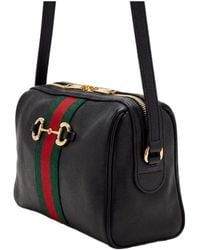 Gucci - Horsebit Web Small Camera Bag - Lyst