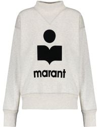 Isabel Marant - Isabel Marant Étoile Moby High Neck Logo Sweatshirt - Lyst