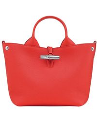 Longchamp - S Le Roseau Tote Bag - Lyst