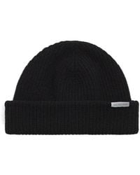 Balenciaga - Logo Tag Knitted Beanie - Lyst