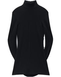 Alexander Wang - Draped Asymmetric Mini Dress - Lyst