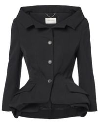 Magda Butrym - Peplum Wool Blazer - Lyst