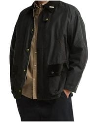 Barbour - Icons Bedale Buttoned Wax Jacket - Lyst