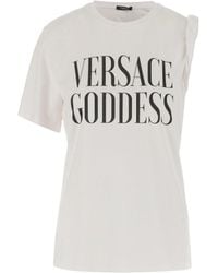 Versace - Goddess T-Shirt - Lyst
