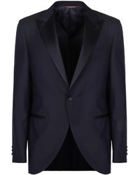 Canali - Satin Lapel Two-Piece Suit - Lyst