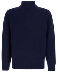 Kangra Cashmere - Long-Sleeve High-Neck Top - Lyst