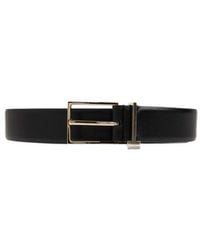 Tom Ford - Square-Buckle Leather Belt - Lyst