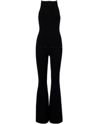 Courreges - Logo Jumpsuit - Lyst