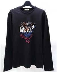 Iceberg - Logo Details Long-Sleeved T-Shirt - Lyst