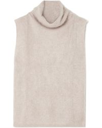 Lisa Yang - Aisla Cashmere Turtleneck Sweater Vest - Lyst