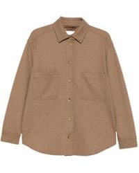 Max Mara - Ladino Button-Front Overshirt Top - Lyst