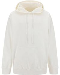 MM6 by Maison Margiela - Graphic Printed Drawstring Hoodie - Lyst