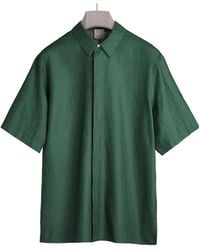 Dior - Homme Short-Sleeved Oblique Shirt - Lyst