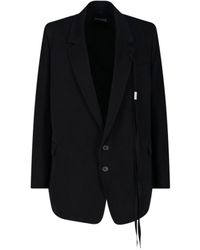 Ann Demeulemeester - Agnes Single-Breasted Suit Jacket - Lyst