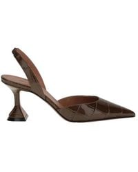 AMINA MUADDI - Open-Back High Heels - Lyst