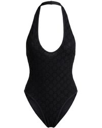 Gucci - Gg Stretch Jersey Bodysuit - Lyst