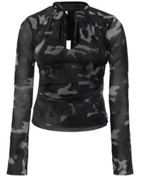 MISBHV - Camouflage-Print Blouse - Lyst