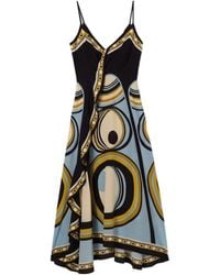 La DoubleJ - La Doublej Turn Around Sanctuary Placée Ruffled Dress - Lyst