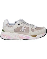 Premiata - Logo Logo Low-Top Casual Shoes - Lyst